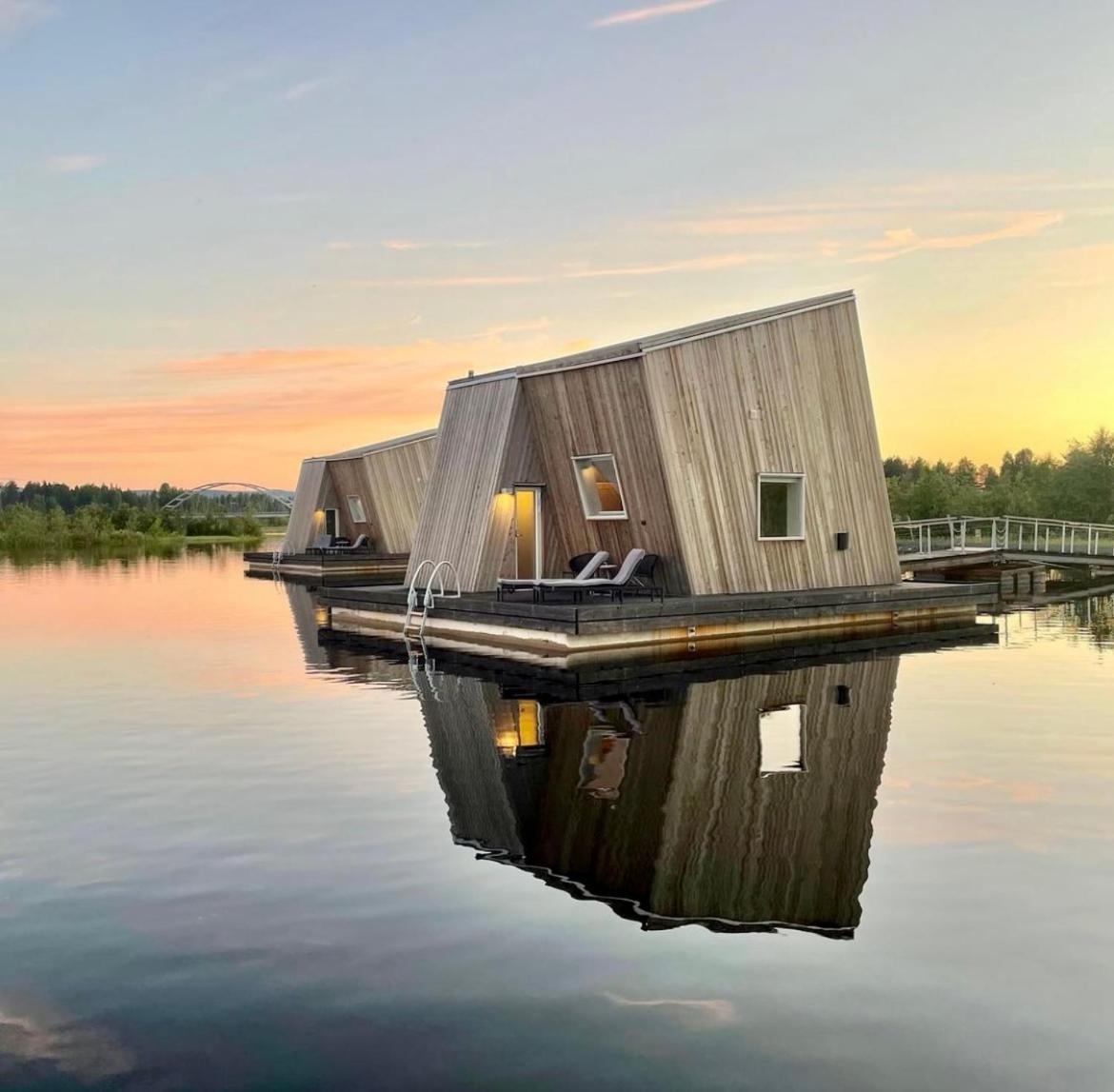 Arctic Bath Hotel Harads Kültér fotó